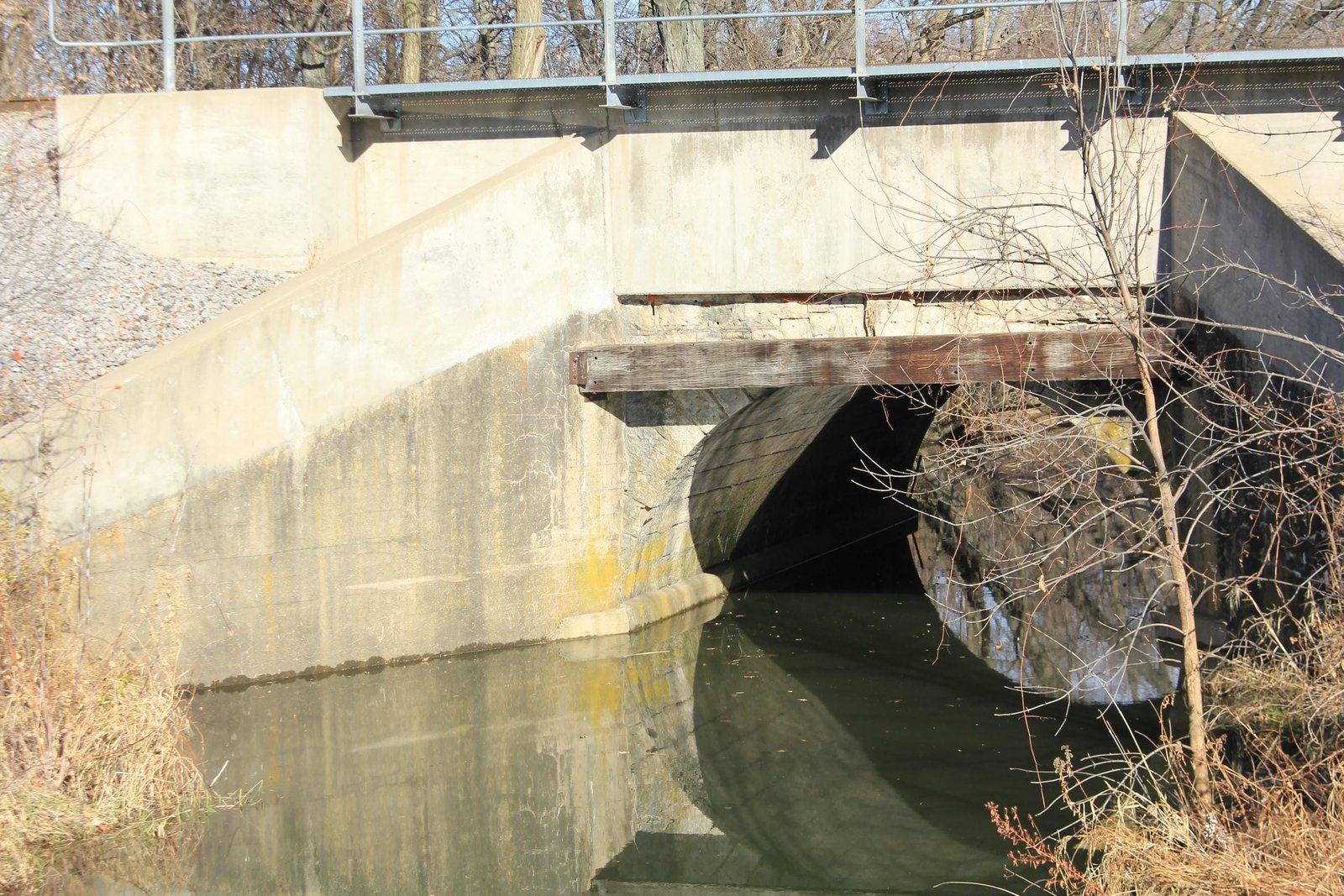 West abutment